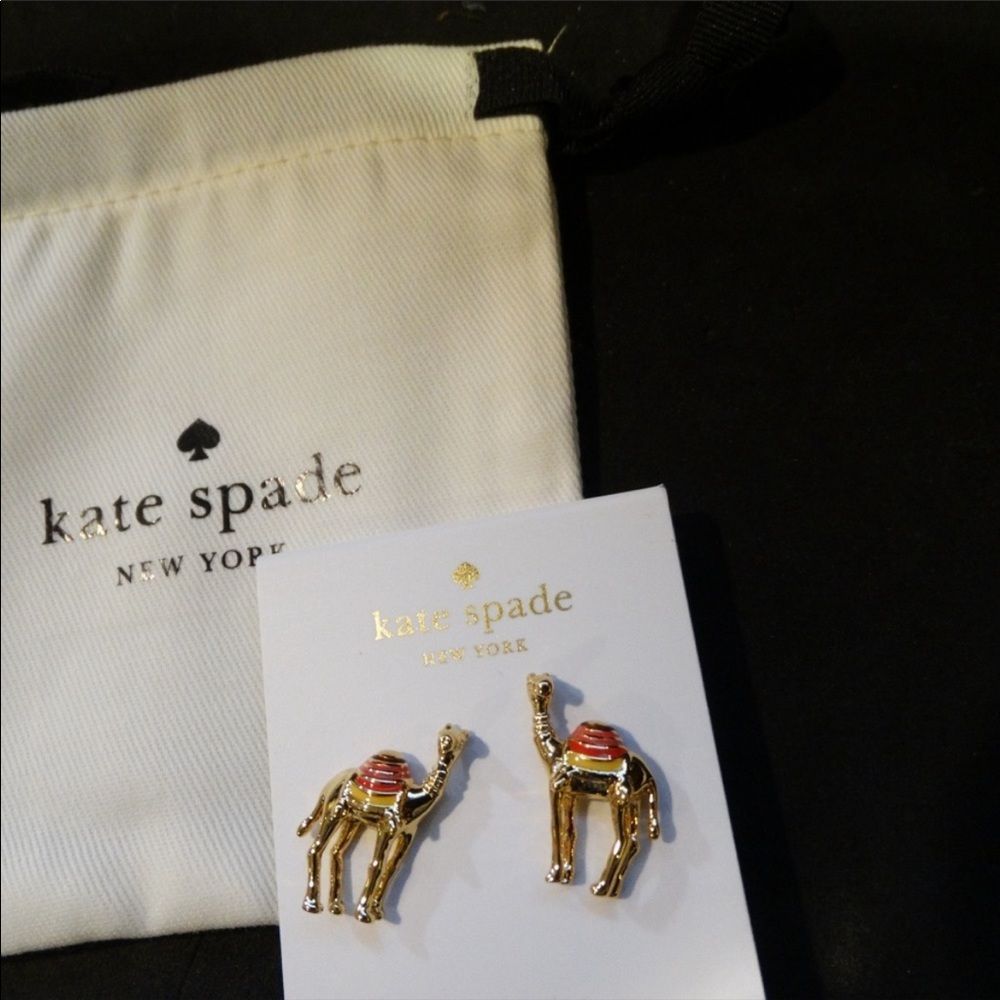 Kate Spade Spice Things Up Camel Earrings - Picture 5 of 7